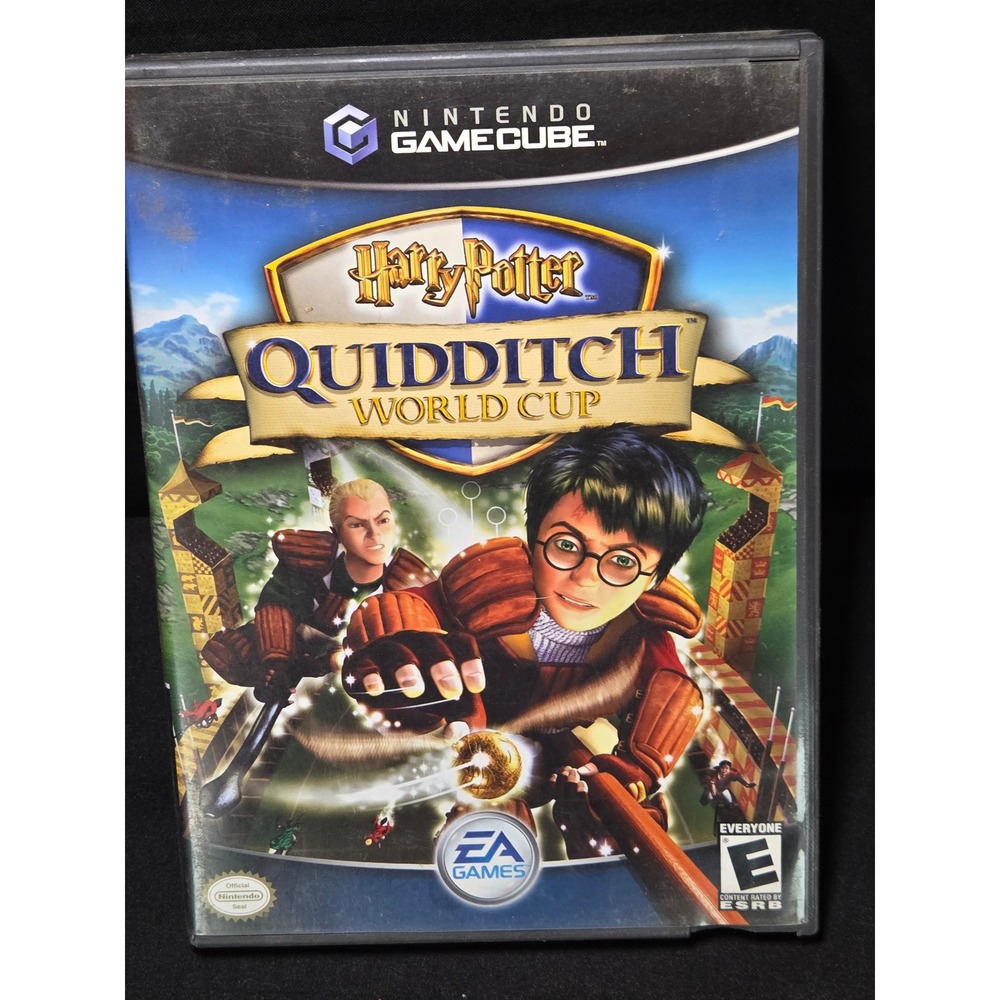 Harry Potter Quidditch World Cup Nintendo GameCube CIB Complete With Manual